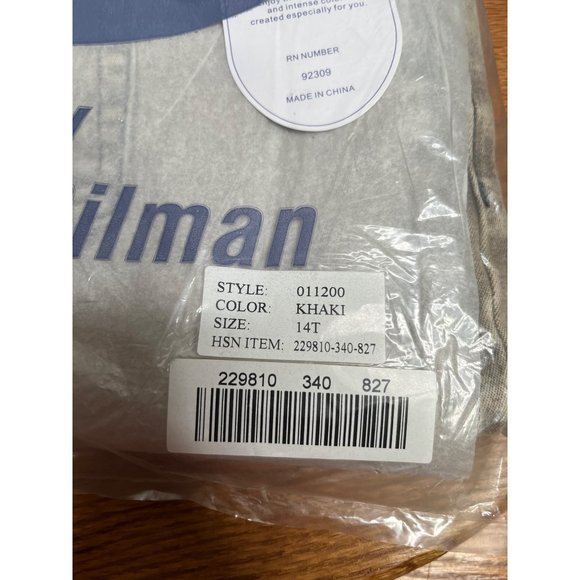 DG2 by Diane Gilman Jeans Size 14T Color : Khaki Style: 011200 Rn:92309 New with - Picture 3 of 4